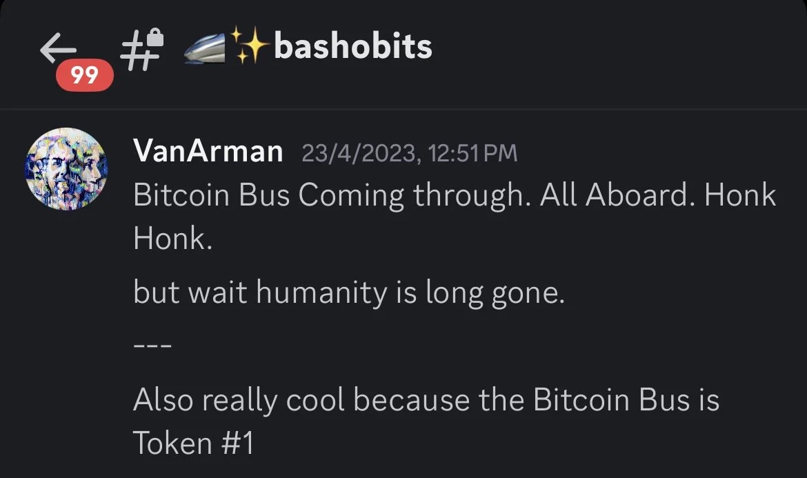 Bitcoin Bus — All aboard